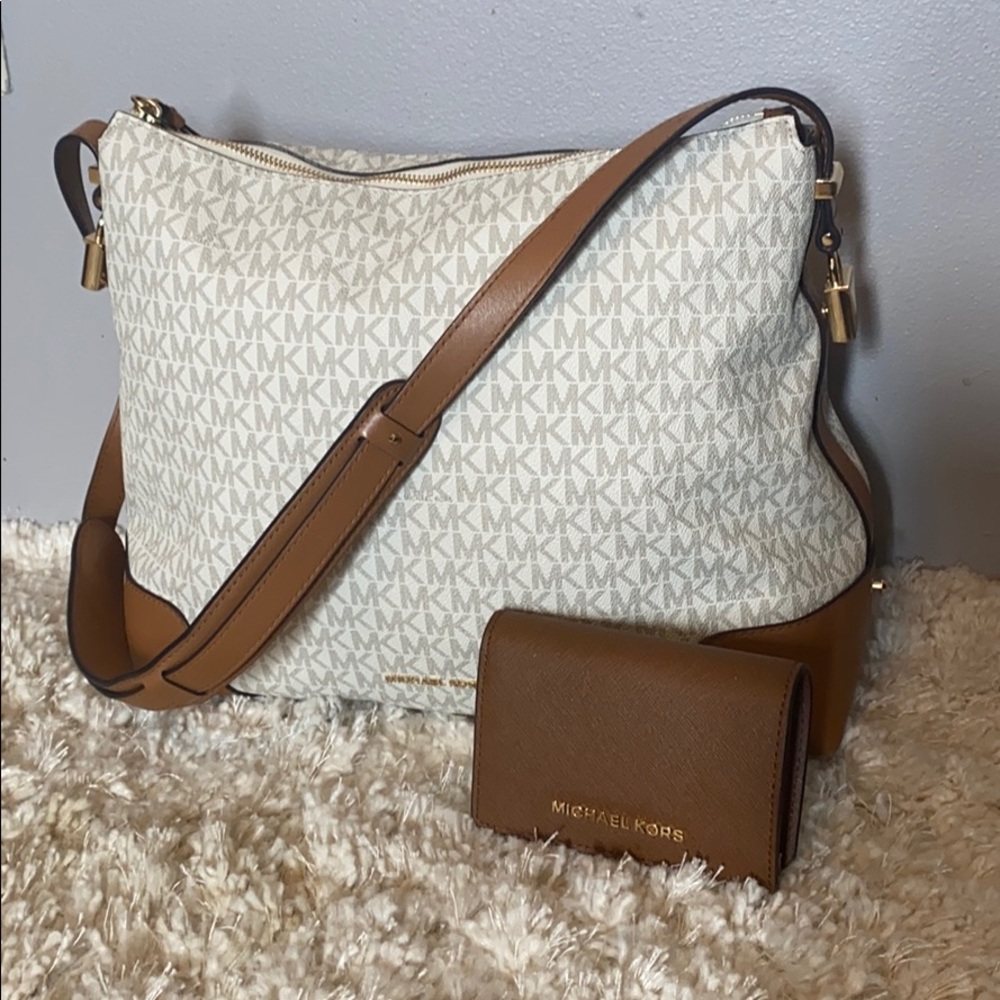 Michael Kors Crosby Large Tote & Matching Wallet